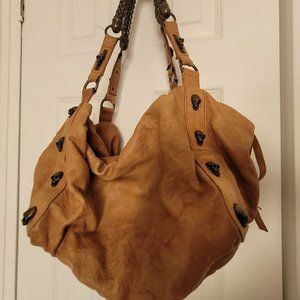 Thomas Wylde Leather Skull Bag